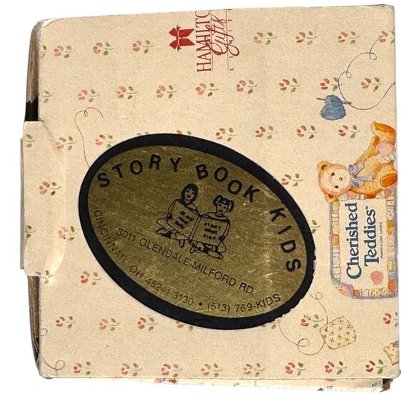 Cherished Teddies Baby Boys First Christmas Ornament 1993 Original Box - Picture 7 of 7